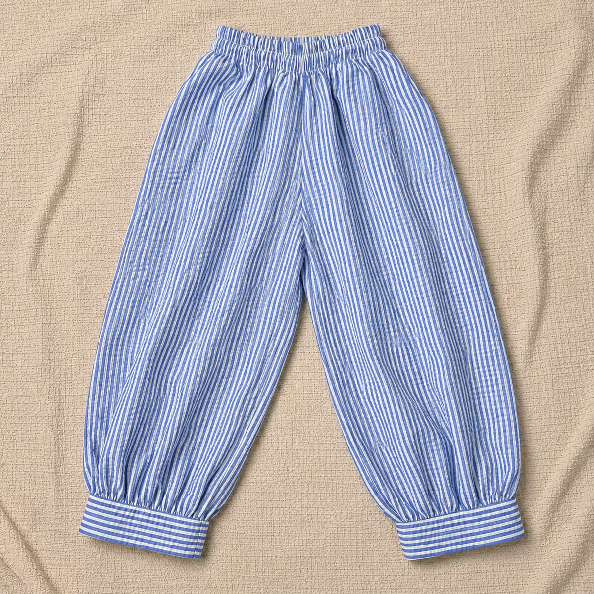 Blue Stripe Girls Co-Ord Set